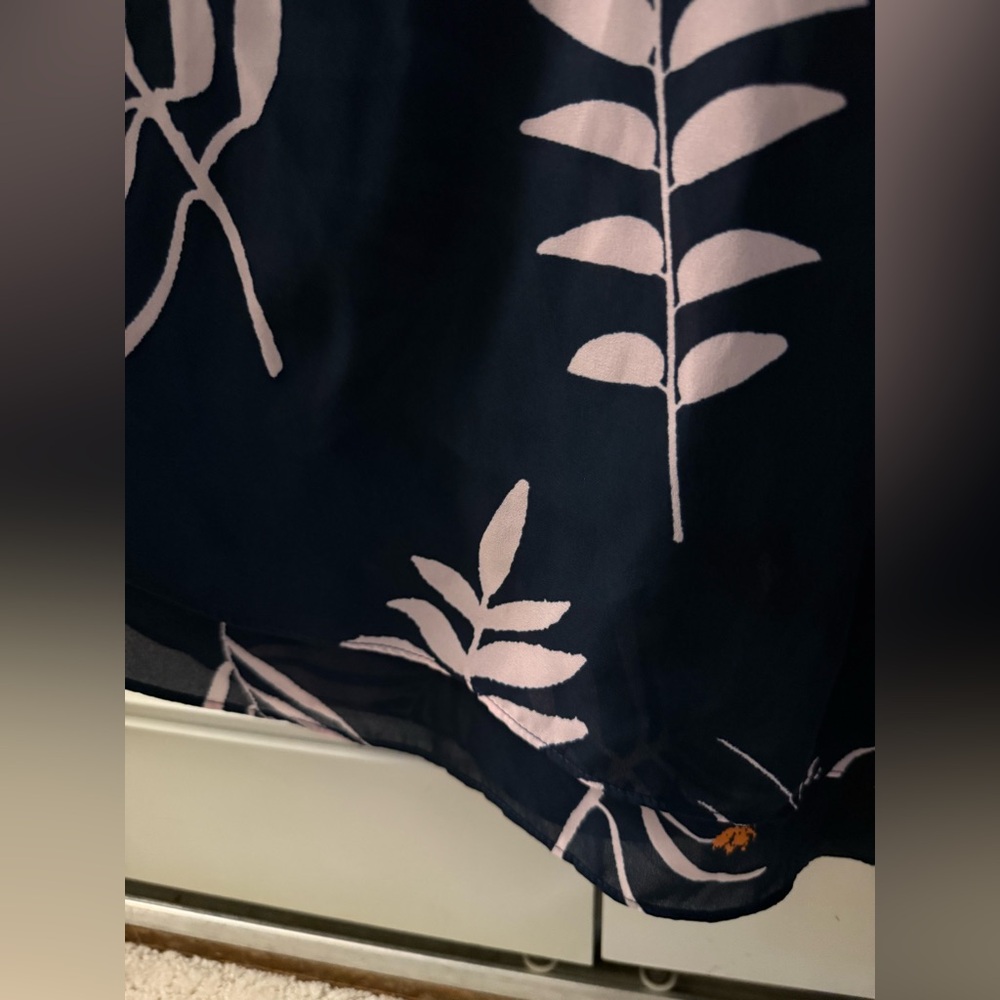 Violet & Claire Blue Tan Cut Out Tank Top - Picture 2 of 6